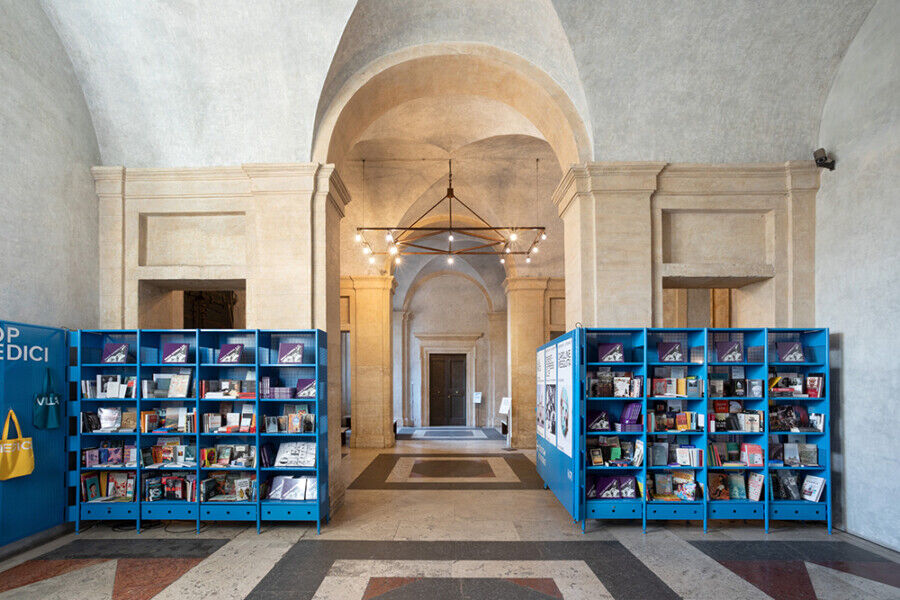 Il bookshop di Villa Medici